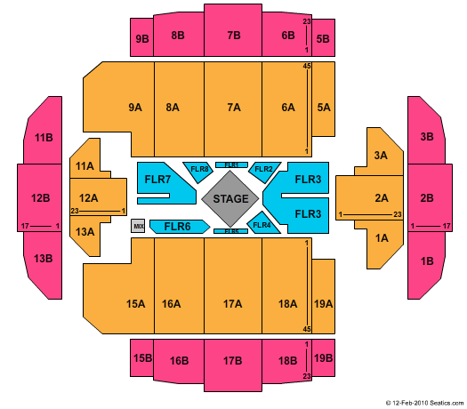 Tacoma Dome George Strait Seating Chart